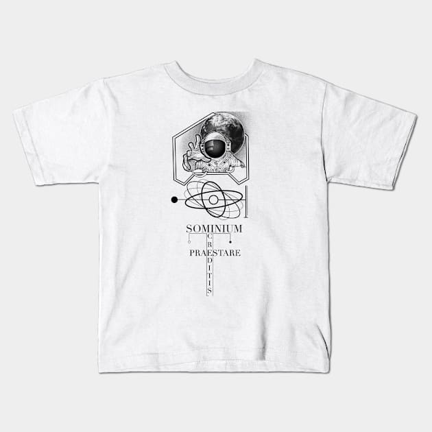 Astronauta Kids T-Shirt by Snt.ink